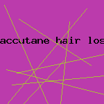 accutane hair loss